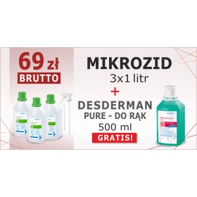 MIKROZID 1LX3 + DESDERMAN 0,5L